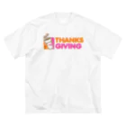 大衆食堂 寿恵美のTHANKSGIVING ビッグシルエットTシャツ