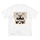 nomkyonのWoW！昆虫！No5 ビッグシルエットTシャツ