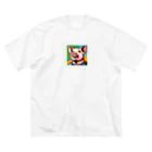 8bitのpig Big T-Shirt