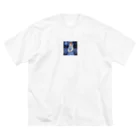 ZZRR12の月と共に輝く美女 Big T-Shirt