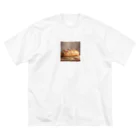 千裕アトリエ（いつもありがとう）のカンパーニュ（Ciabatta） ビッグシルエットTシャツ