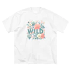 アメーバ2世の綺麗な花とwildと Big T-Shirt