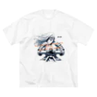 mahiroxの武道の達人 ビッグシルエットTシャツ