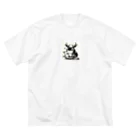 tomokazunagataのクワガタ君 ビッグシルエットTシャツ