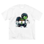 カメライダー商店のカメライダー　行きます! Big T-Shirt