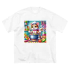 ニャーちゃんショップのクッキングキャット Big T-Shirt