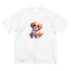 garireoの優しい愛犬 ビッグシルエットTシャツ