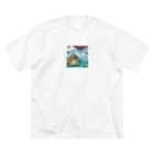 G7のショップの 幻想の浮遊アイランド コレクション（Fantastical Levitating Islands Collection） ビッグシルエットTシャツ