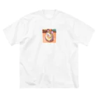 かわいいキャラクターのちょーかわいいハムスターイラストグッズ Big T-Shirt