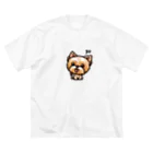 chocomrの困ったチョコ丸 ビッグシルエットTシャツ