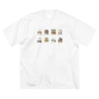 tomy1022のいろんな家集めました ビッグシルエットTシャツ