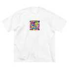 D-JOYのcolorful "sakana" ビッグシルエットTシャツ