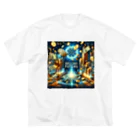 【公式】金運アップのBrilliant Futureの【公式】金運アップBrilliant Future ビッグシルエットTシャツ