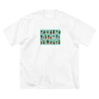 pain08のサボテンくん ビッグシルエットTシャツ