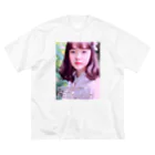 ザリックのSUZURIのかわい子ちゃん＃1 ビッグシルエットTシャツ