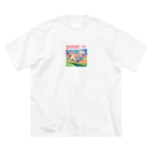 自然の非日常の走るフェレット Big T-Shirt