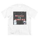 ようこそ　taitaitaro shop への冬限定！かわいい冬がきたぞグッズ登場‼️ ビッグシルエットTシャツ