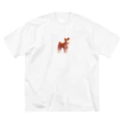 花子の庭のたそがれ柴犬 Big T-Shirt