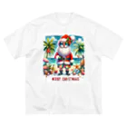 TACHYONJAPANのMerry Christmasシリーズ　サンタのサマークリスマス」 Big T-Shirt