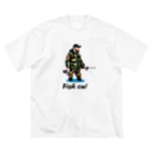 【公式】Fish on！の釣り人デザイン① Big T-Shirt