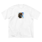 Animal_murmurのゴリラ呟き ビッグシルエットTシャツ