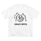 ehime@けだま&もち＆すみのCRAZY SPITZ「HA HA HA」 ビッグシルエットTシャツ