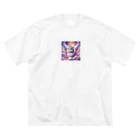 うしおクローバーの銀河姫猫伝説Ｓ Big T-Shirt