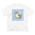 WshopTYのにゃるほどキャッツ Big T-Shirt