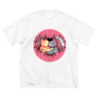 ぬこぬこしょっぷのラブねこ Big T-Shirt