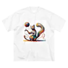 宇宙猫の宇宙猫01 Big T-Shirt