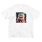 レモングラスのごきげんなペルシャ猫 Big T-Shirt