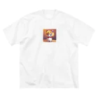 Pitooooのかわいい3Dキャラのグッズ Big T-Shirt