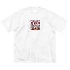k.corporationのAI美女バンド Big T-Shirt