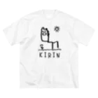 こふろしきのあにまるしょっぷのKIRIN🦒 ビッグシルエットTシャツ