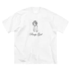 BONBONのPinup girl ビッグシルエットTシャツ