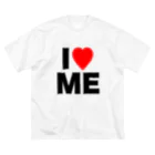 【シリーズ】おもしろ格言ショップの【おふざけシリーズ】I♡ME Big T-Shirt