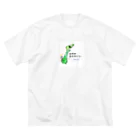 Happy Luckylaの【能登半島地震2024支援チャリティ―】ダジャレグッズ“石川県” Big T-Shirt