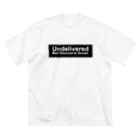 BONBONのUndelivered  Mail Returned  to Sender-BK ビッグシルエットTシャツ