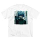 saloのbluegreen Big T-Shirt