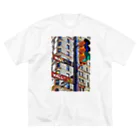 GALLERY misutawoのニューヨーク ウォール街の信号機 ビッグシルエットTシャツ