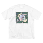 JINJIN_DRAMATIC_COMPANYのカルマくん ビッグシルエットTシャツ