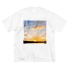 makoyama510のsummer evening ビッグシルエットTシャツ