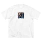 riribuの「鱗（うろこ）」 ビッグシルエットTシャツ