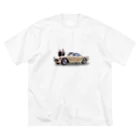 wowwooの54 Corvette Hardtop ビッグシルエットTシャツ