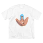 のむのむの裸の女の子 ビッグシルエットTシャツ