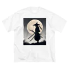 JAPANSTANDのSAMURAI～静～ Big T-Shirt