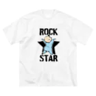 momosのROCK STAR ビッグシルエットTシャツ