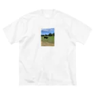 YASUE ABE JPのFarm ビッグシルエットTシャツ