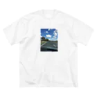 YASUE ABE JPのSend your location ビッグシルエットTシャツ