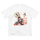 ロケットうさぎのロケットうさぎ　平和維持 Big T-Shirt